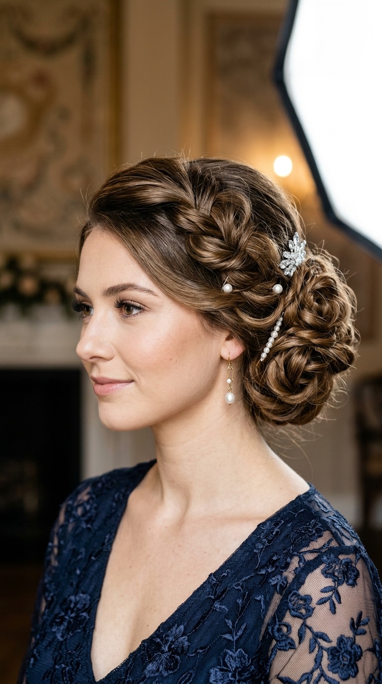 Twisted Rose Updo