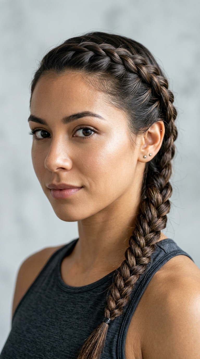 Twisted Side Braid