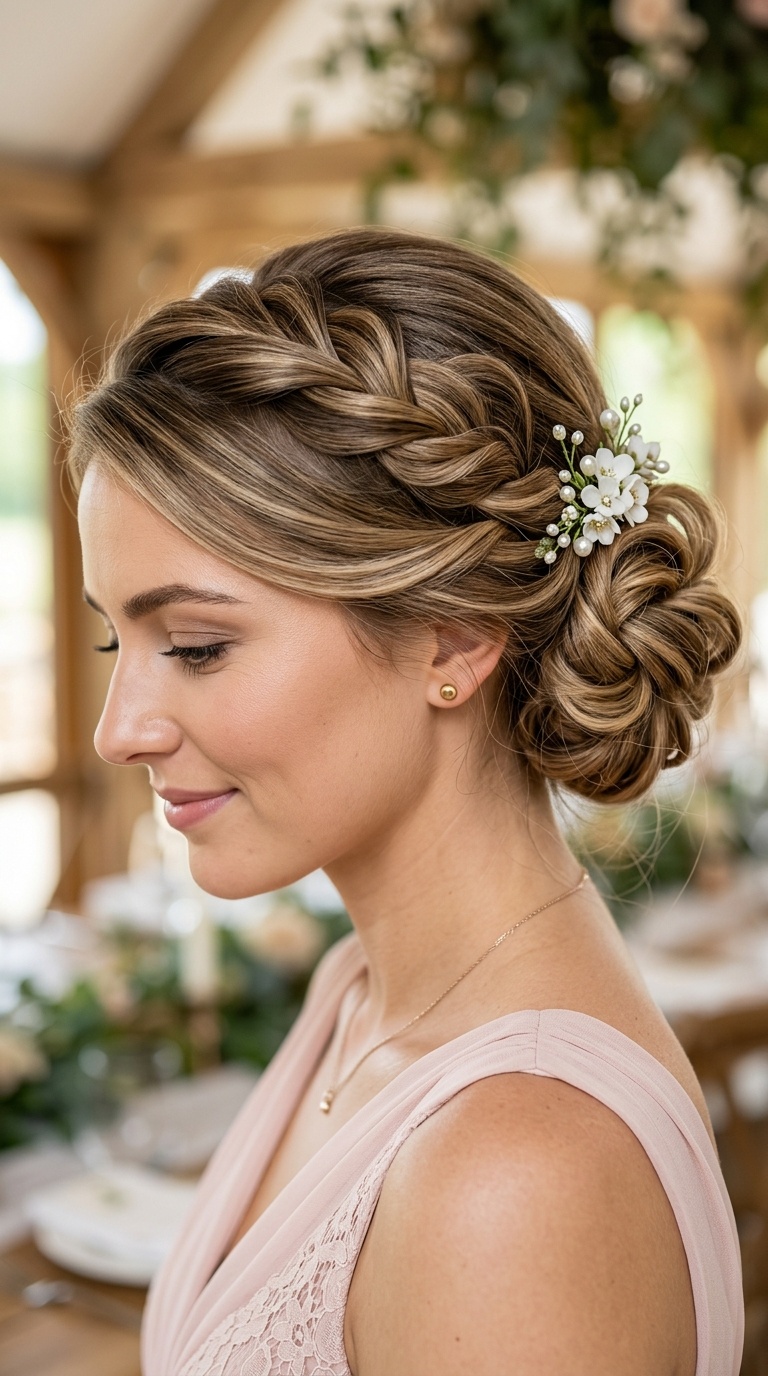 Twisted Side Bun
