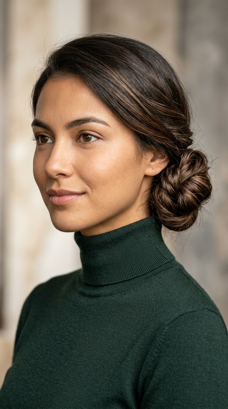 Twisted Side Bun