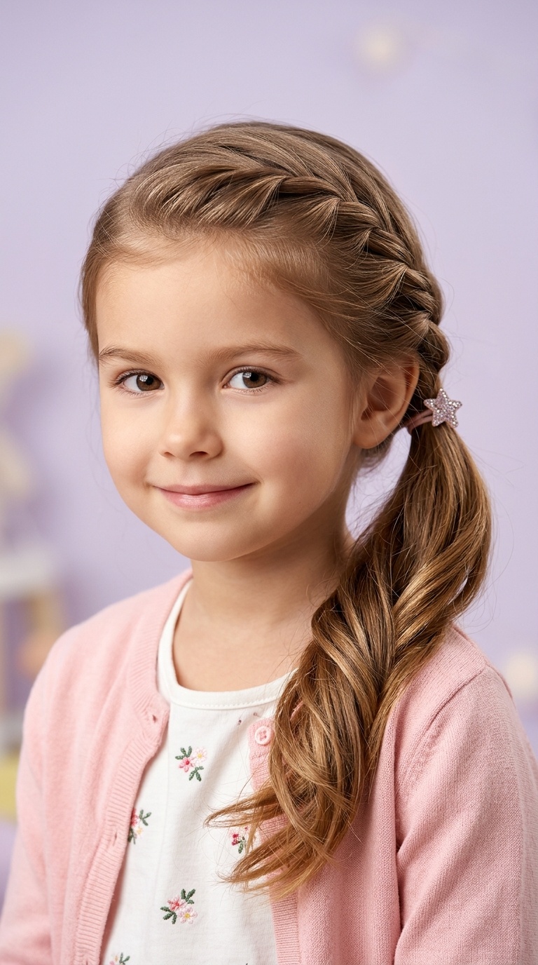 Twisted Side Ponytail