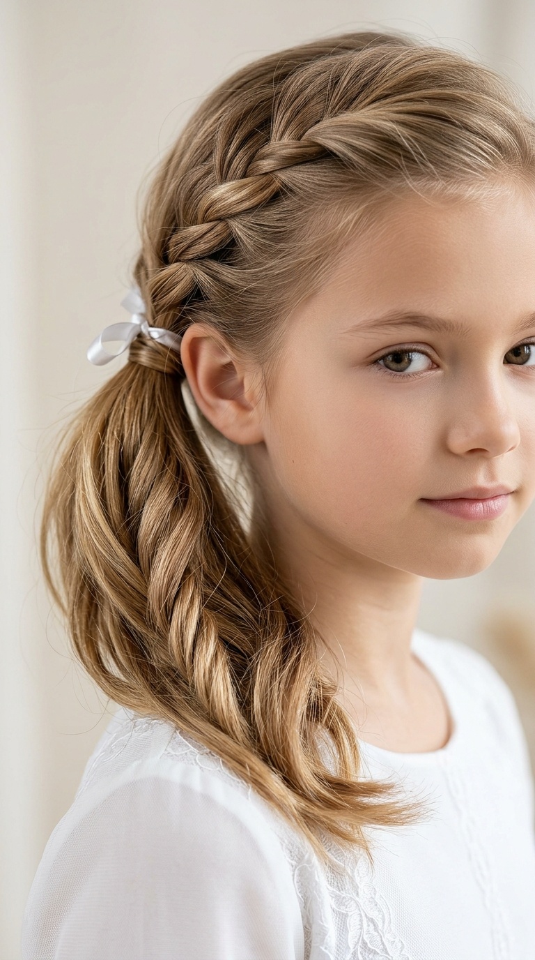 Twisted Side Ponytail
