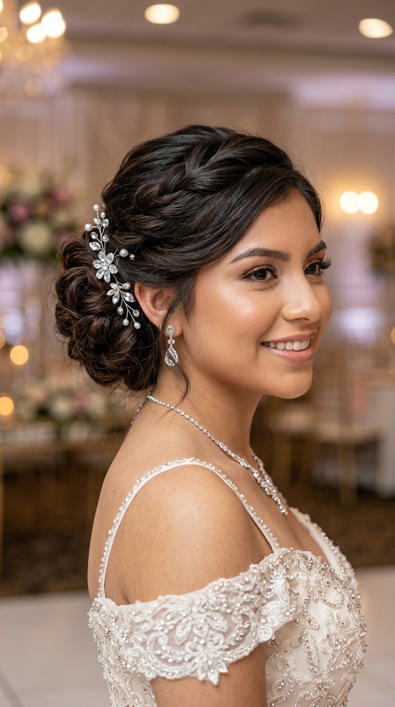 Twisted Side Updo