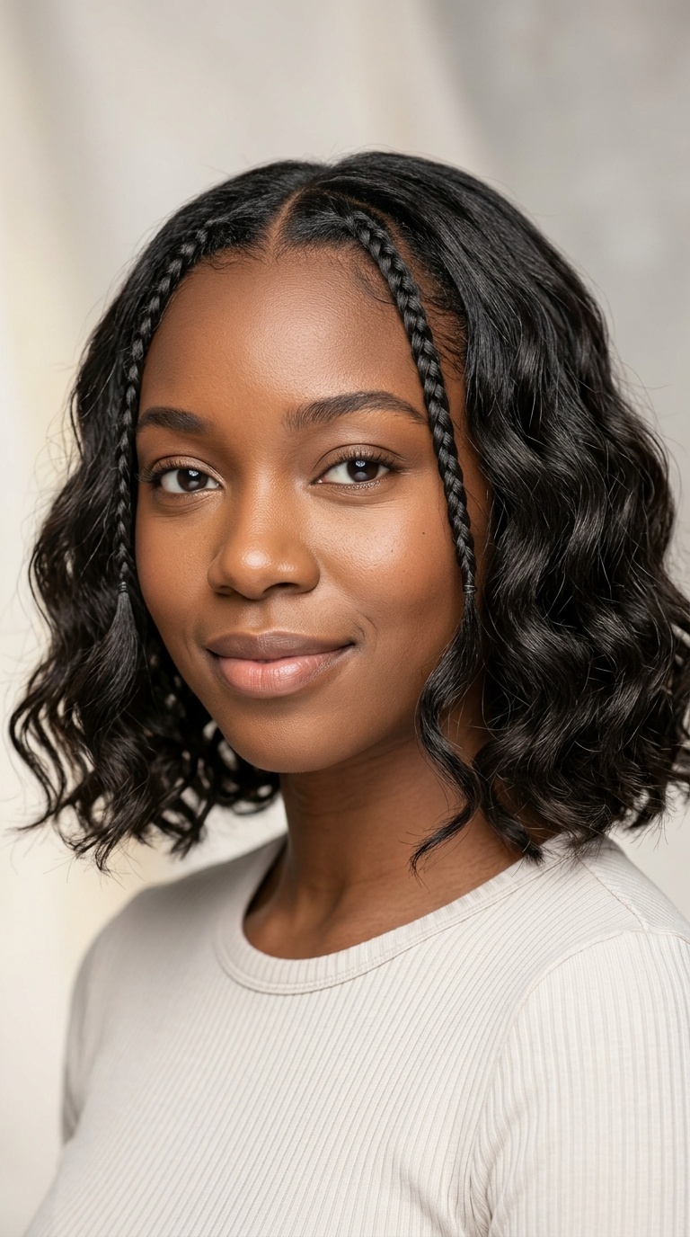 Two Micro-Braids with Loose Waves