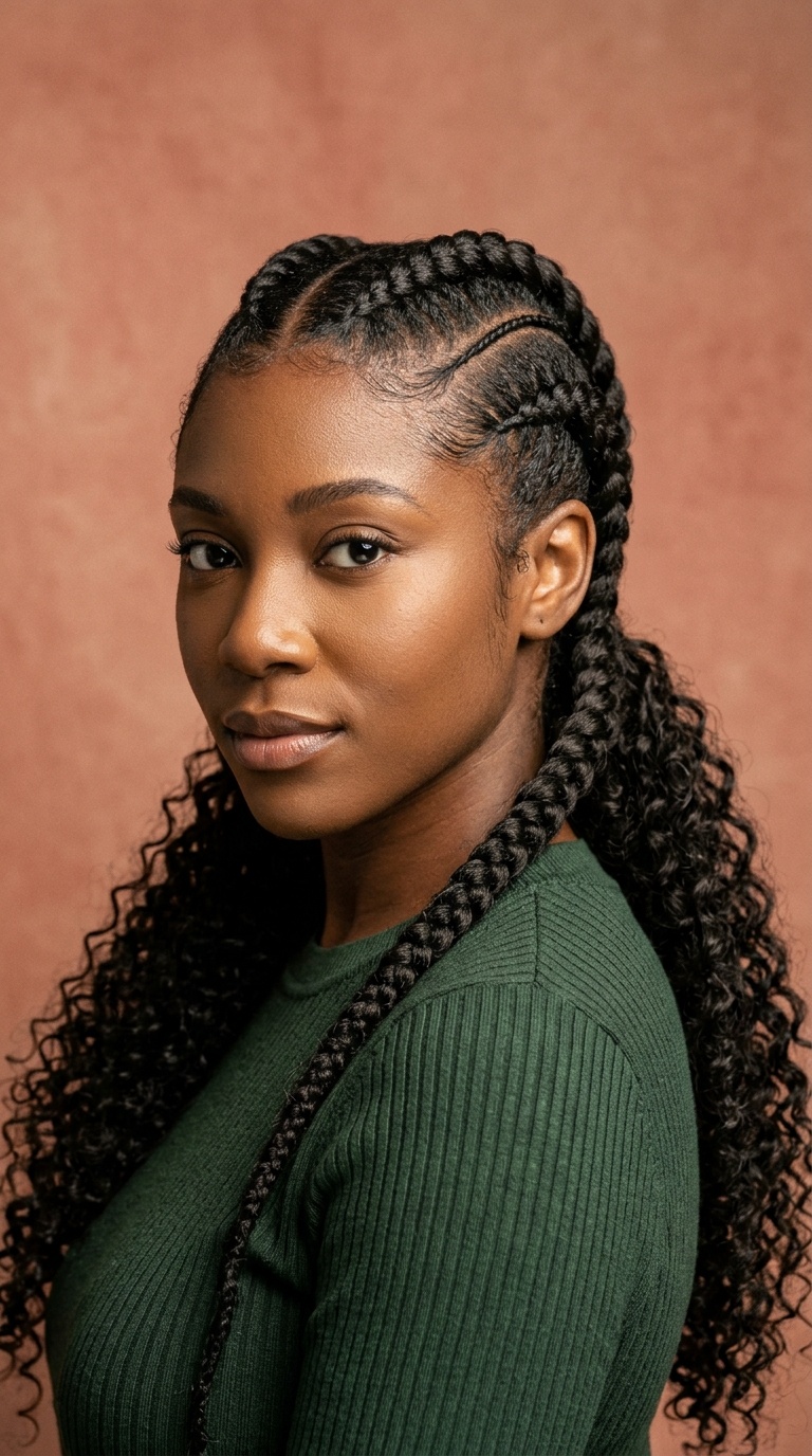 Two Patewo with Curly Extensions