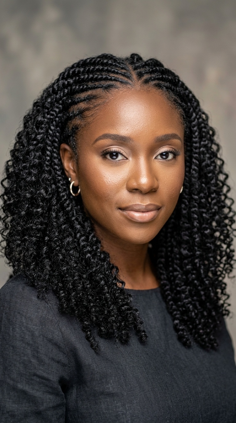 Two Patewo with Curly Extensions