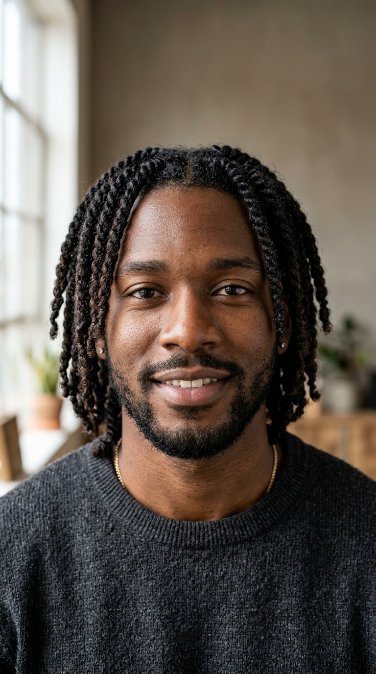 Two-Strand Twist Locs