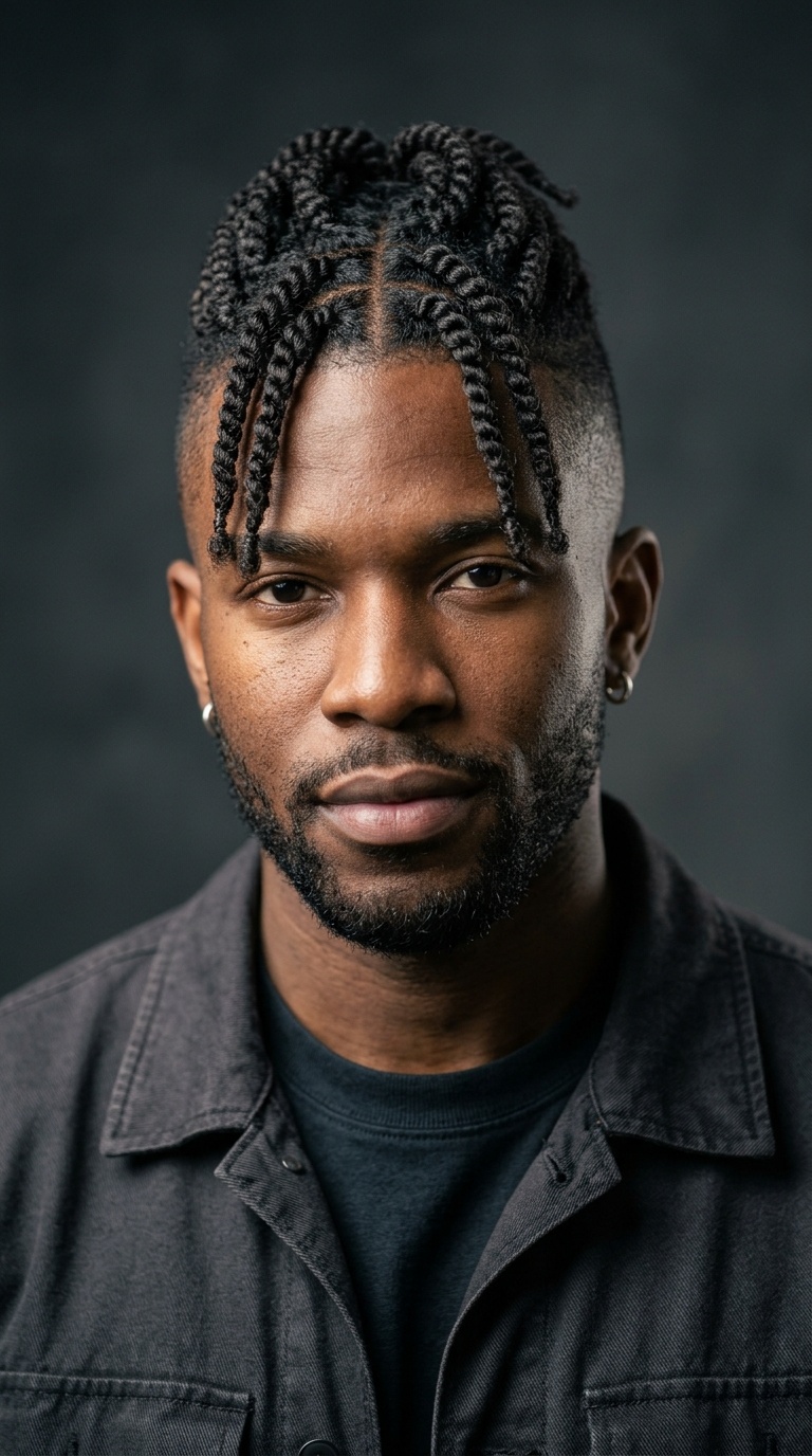 Two-Strand Twist Mohawk