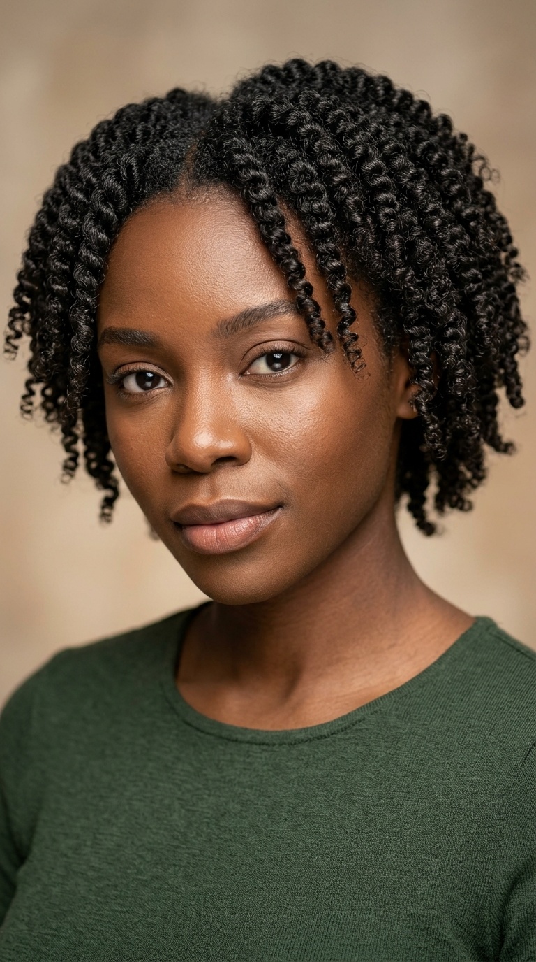 Two-Strand Twist-Out
