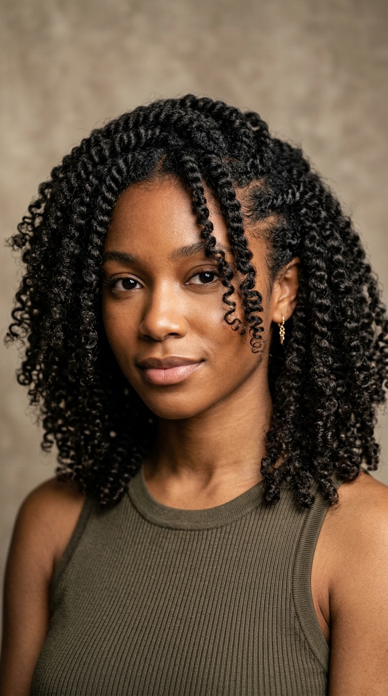 Two-Strand Twist-Out