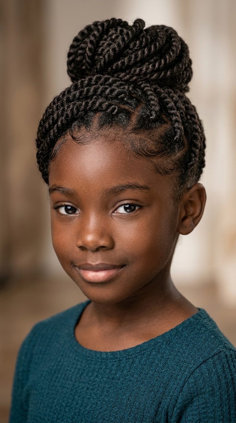 Two-Strand Twist Updo