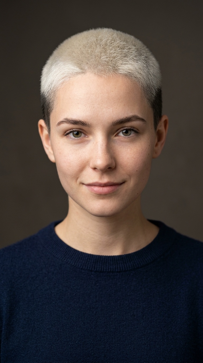 Two-Tone Buzz Cut