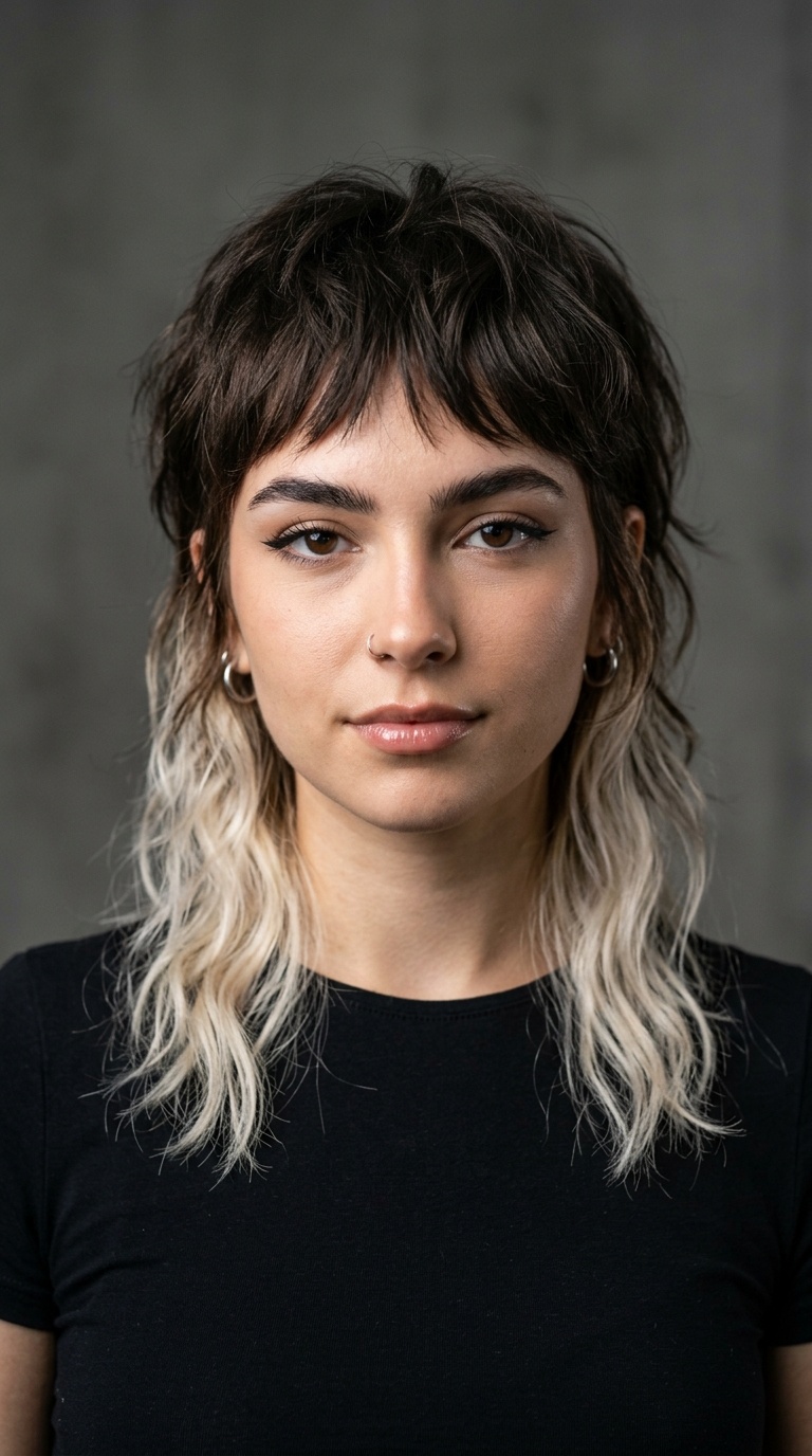 Two-Tone Mullet/Shag