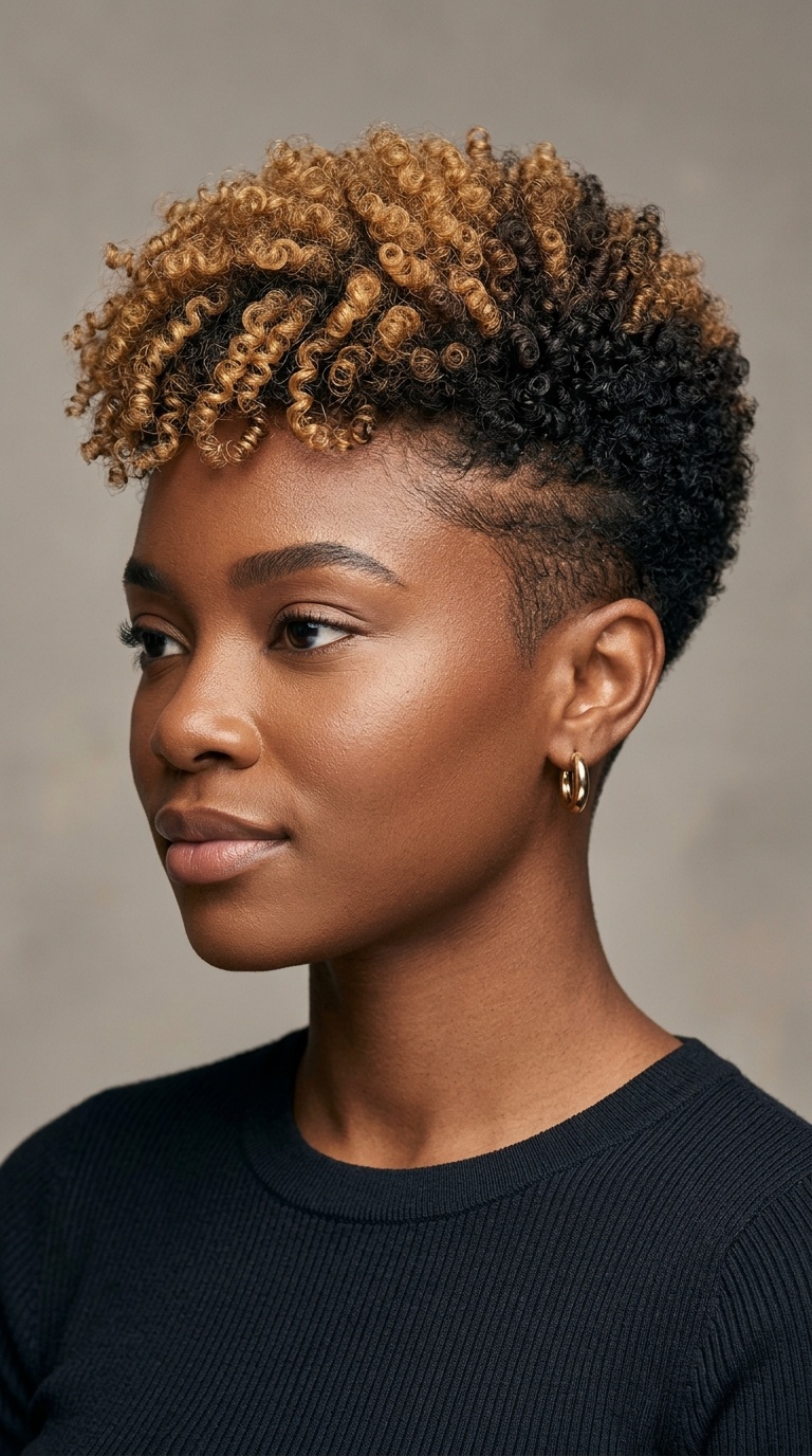 Two-Tone Tapered Fade