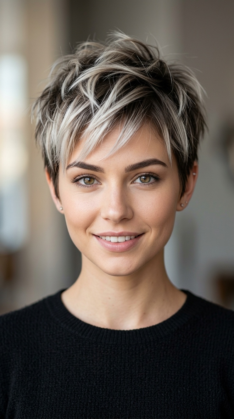 Two-Tone Textured Cut