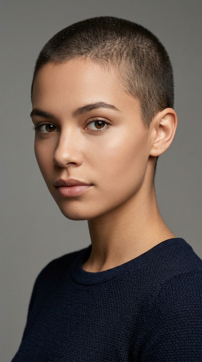 Ultra-Short Buzz Pixie