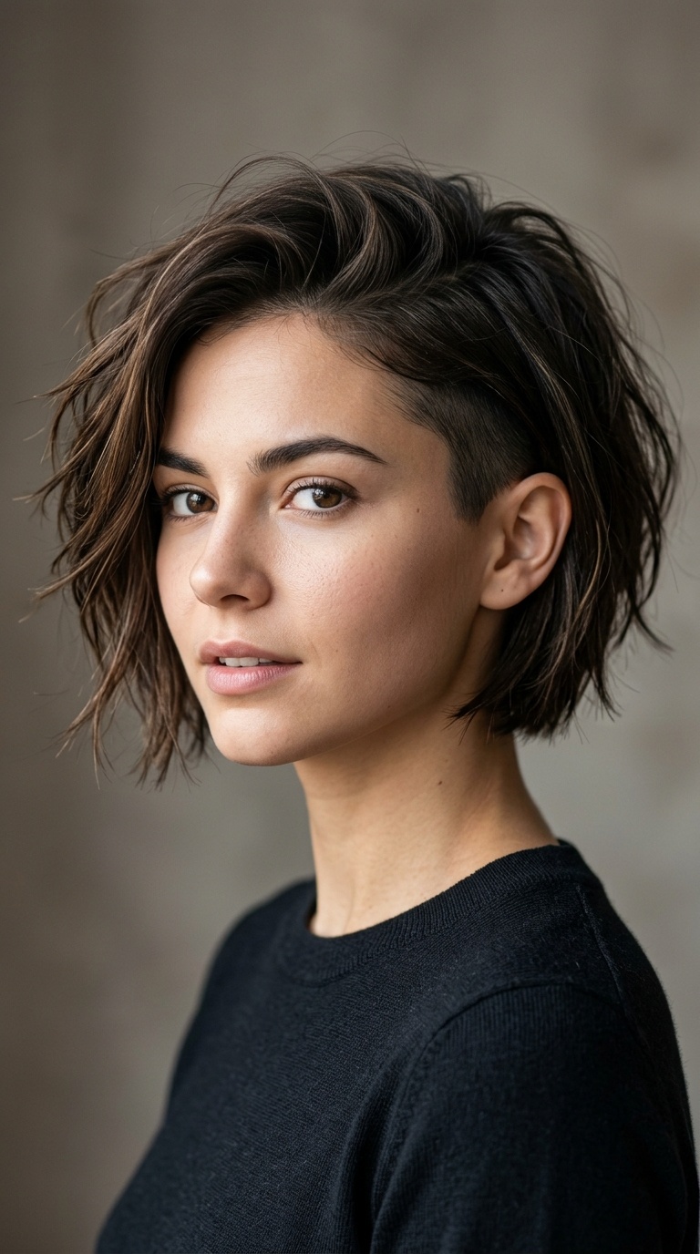 Undercut Bob for Texture