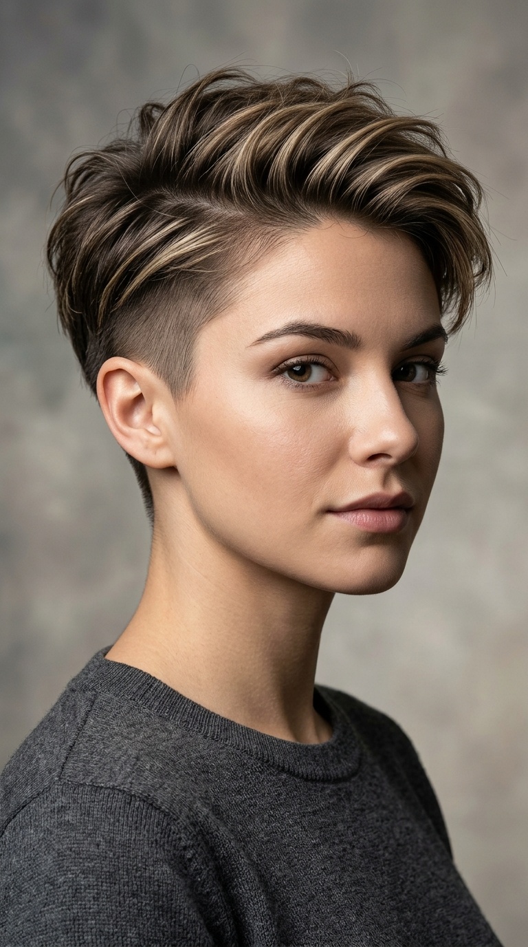 Undercut Pixie for Girls