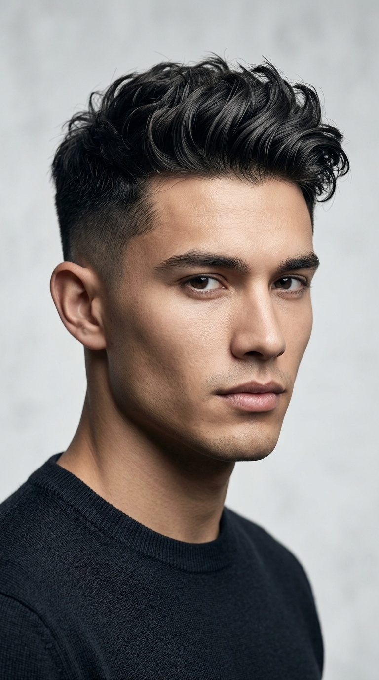 Undercut with Textured Top