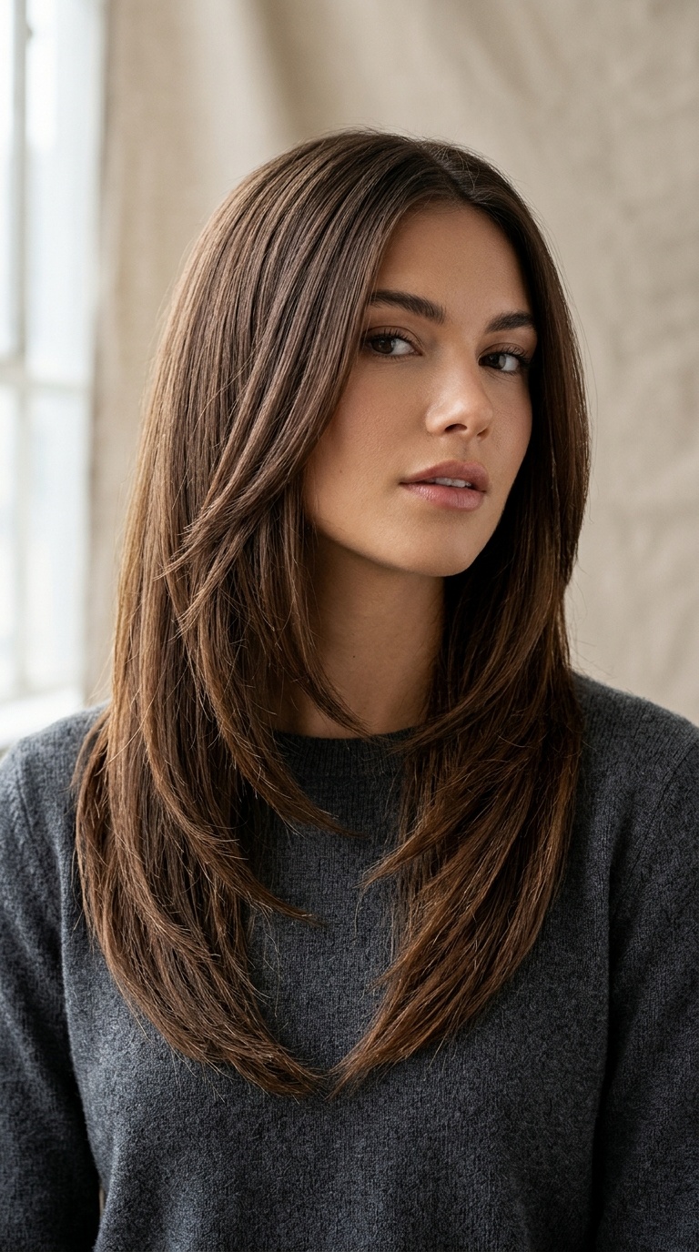 V-Shaped Tapered Layers