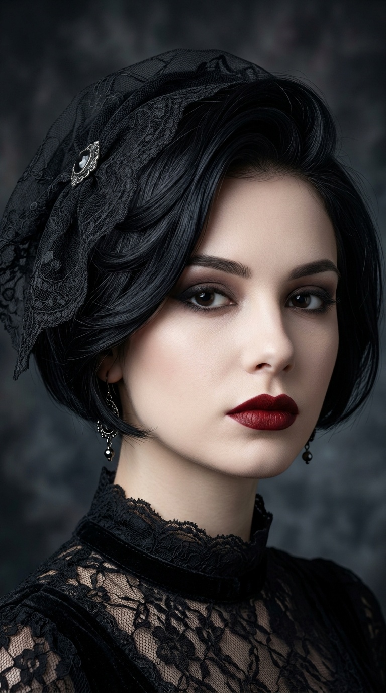 Vampire Widow Veil
