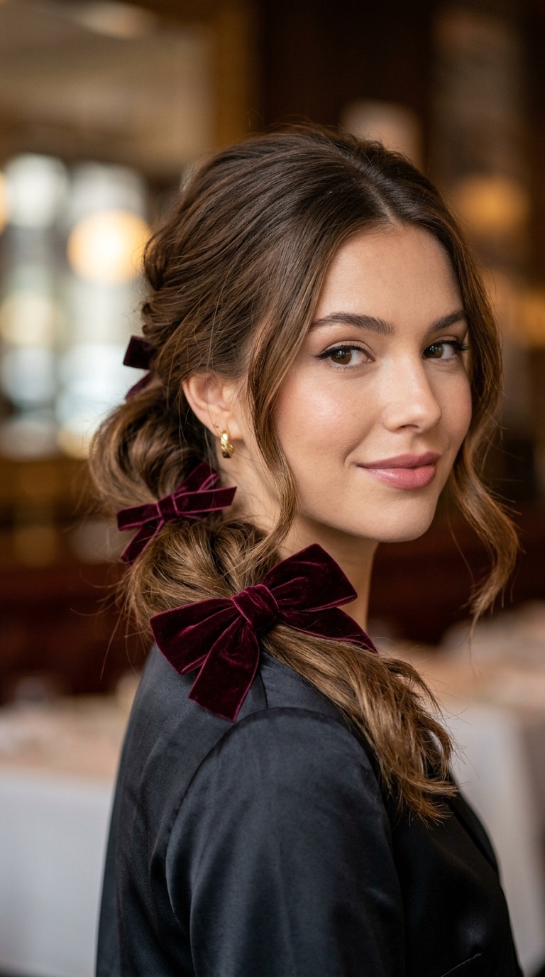 Velvet Bow Accents
