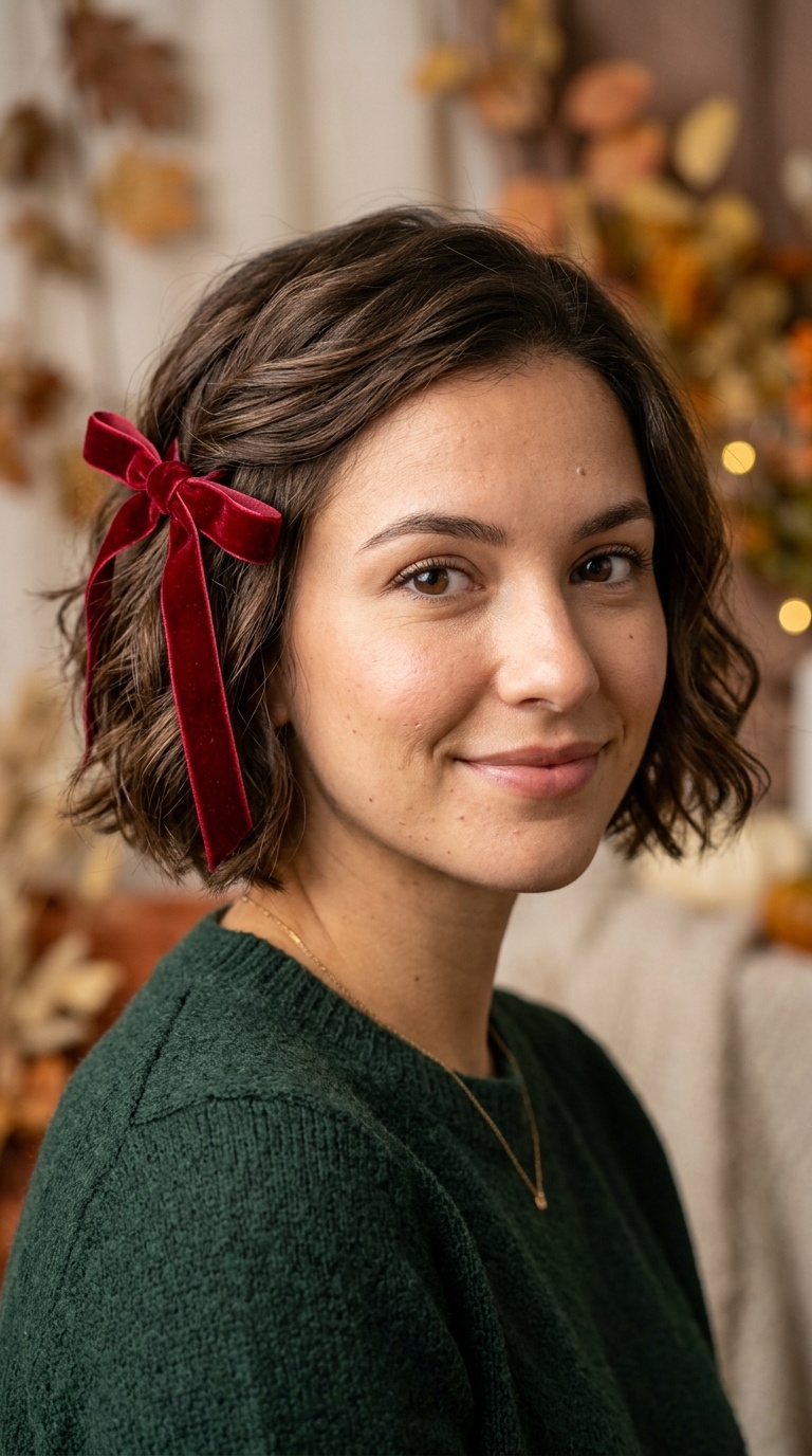 Velvet Ribbon Accent