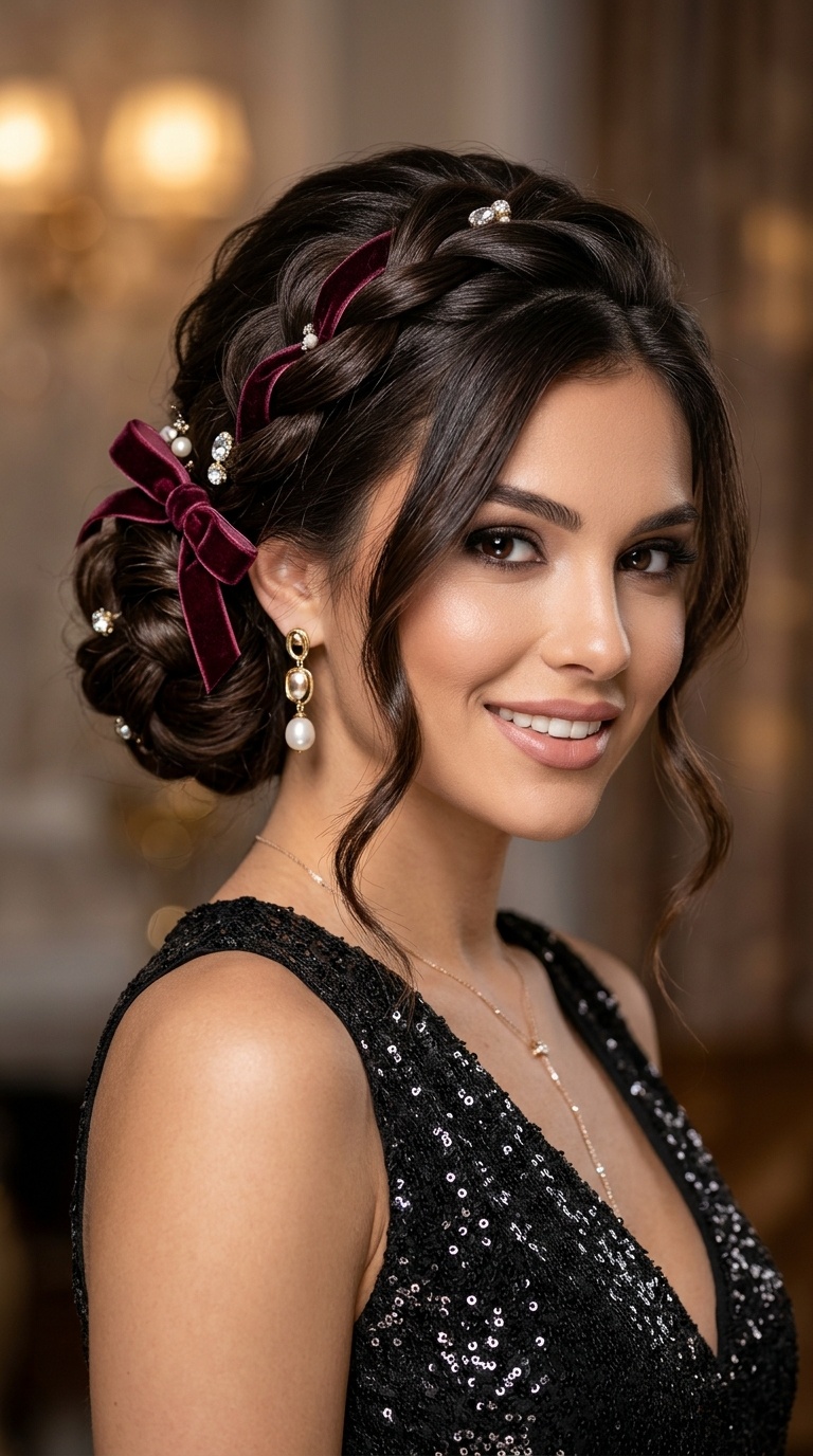 Velvet Ribbon Accent