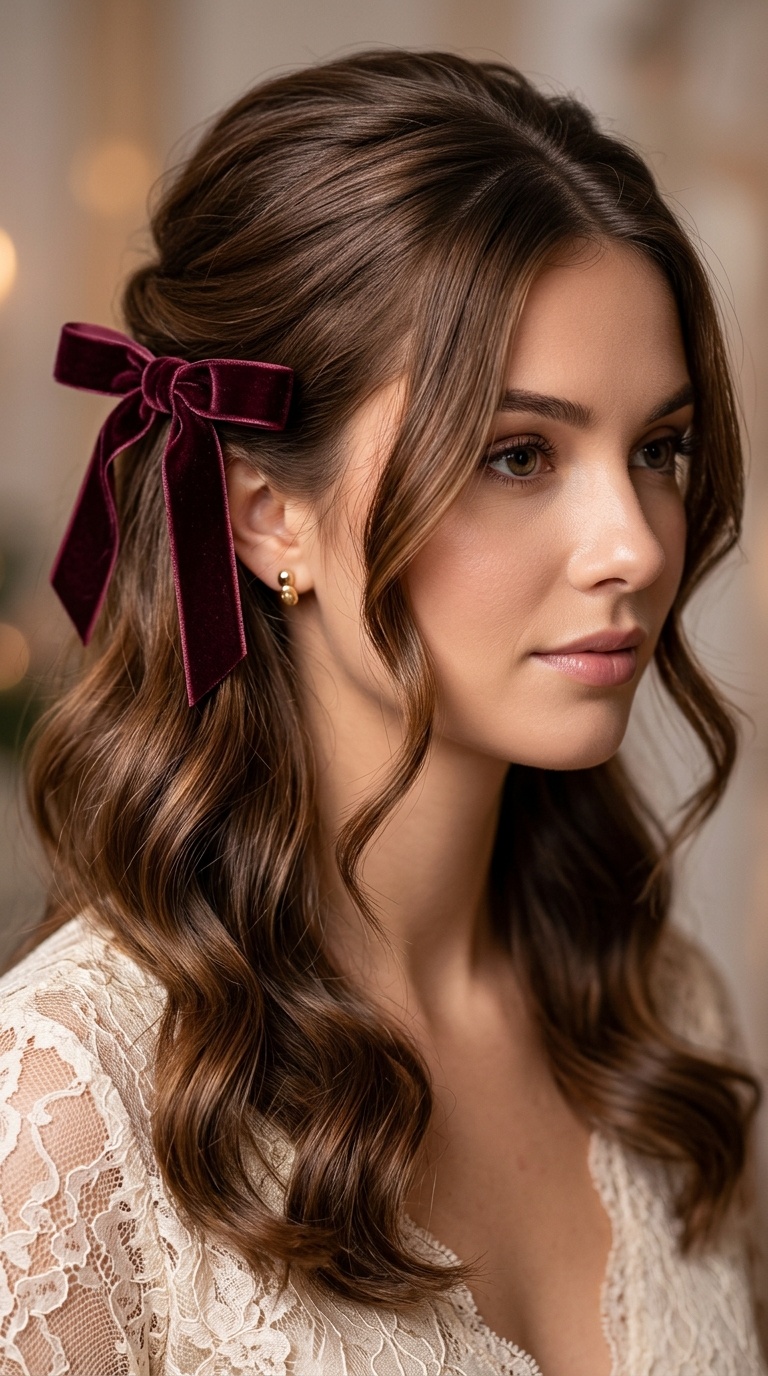 Velvet Ribbon Tie-Back