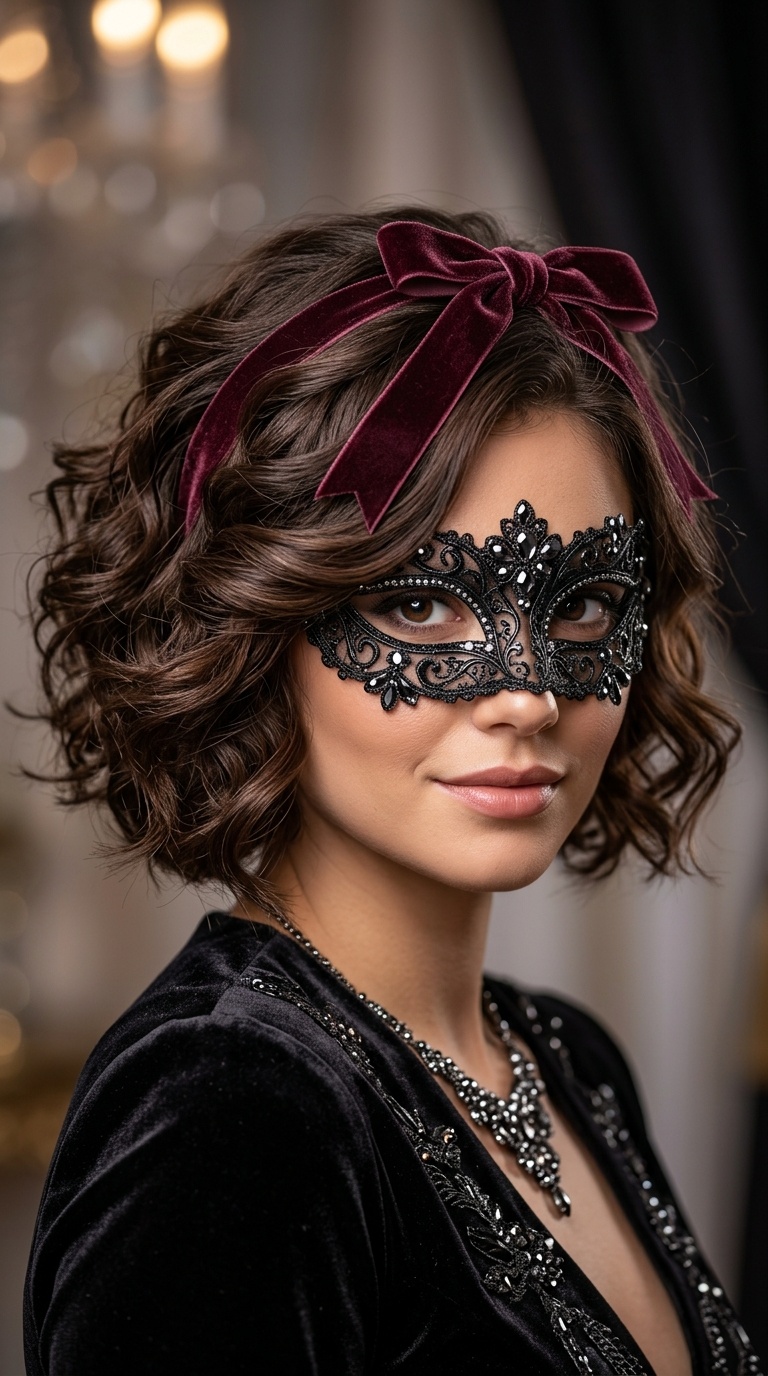 Velvet Ribbon Wrap