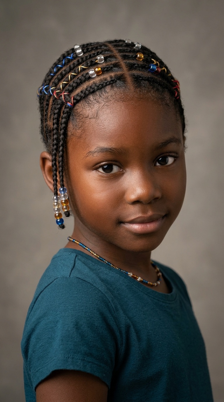 Vertical Braids with Horizontal Accents