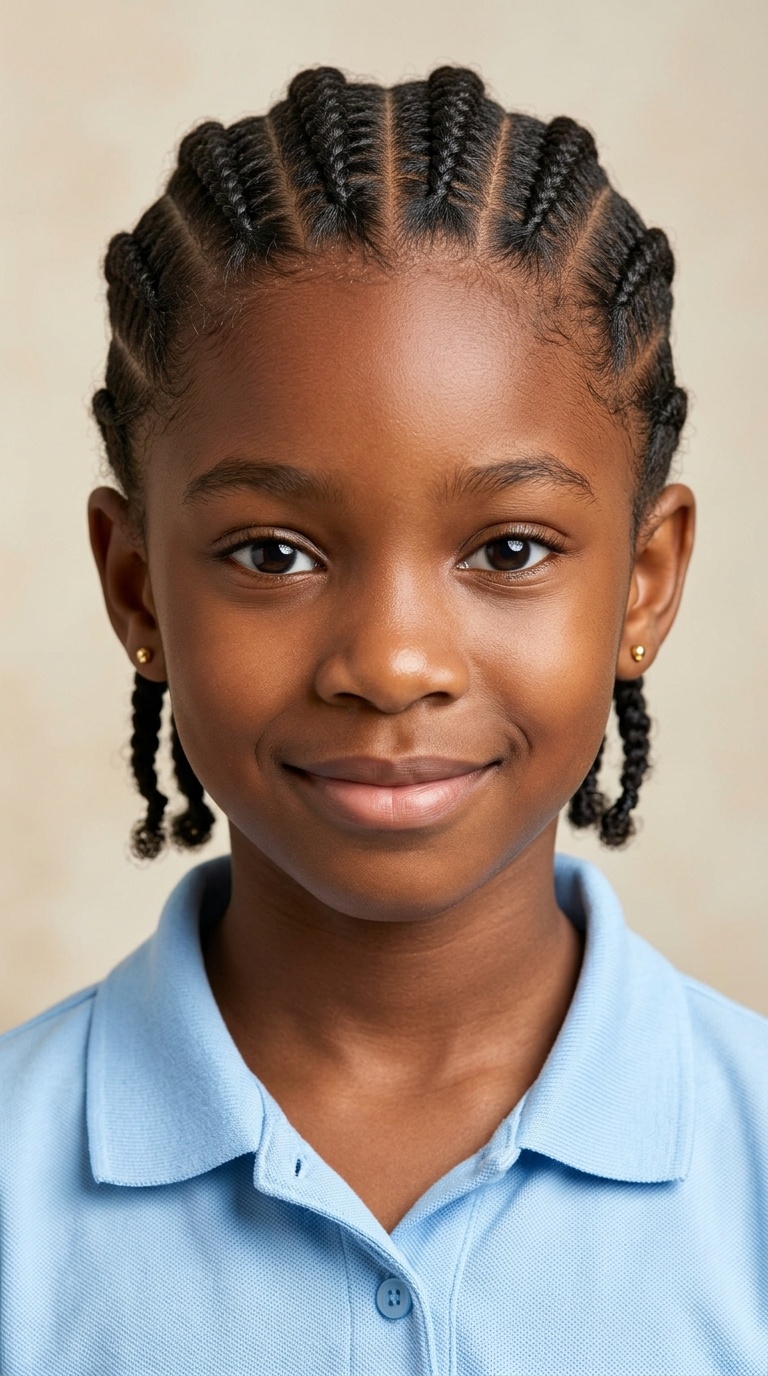 Vertical Cornrows