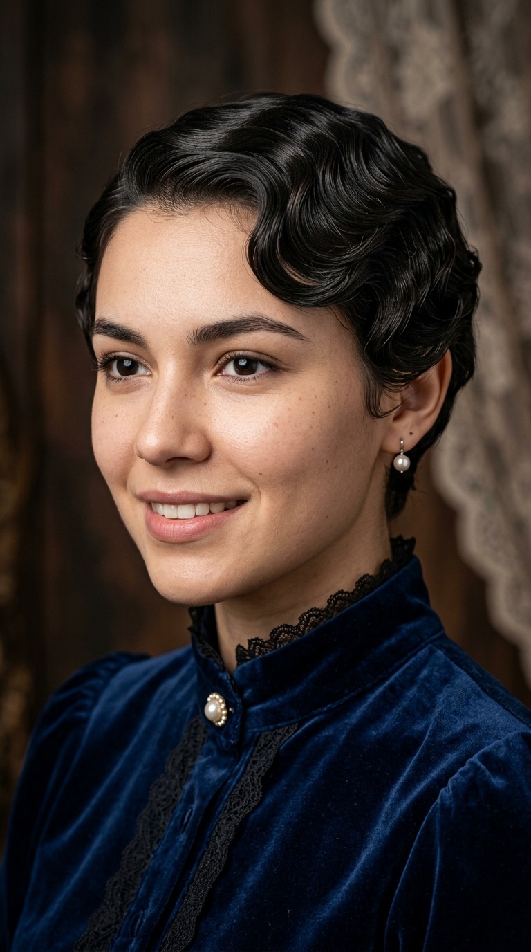 Victorian Finger Waves