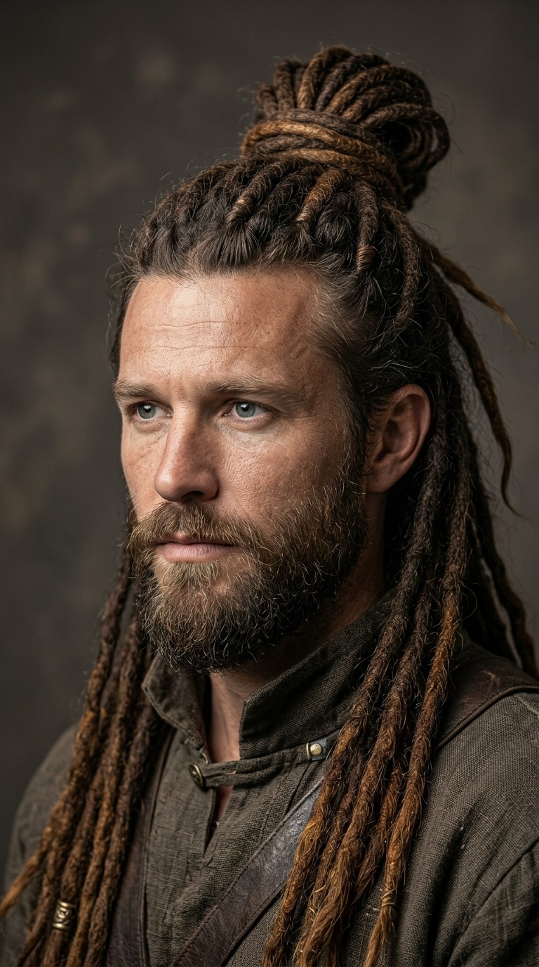 Viking-Inspired Samurai Bun