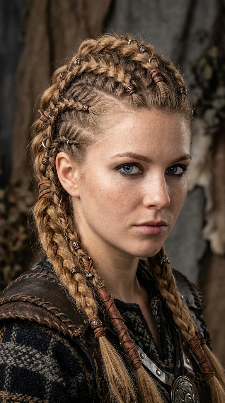 Viking Shield-Maiden Braids