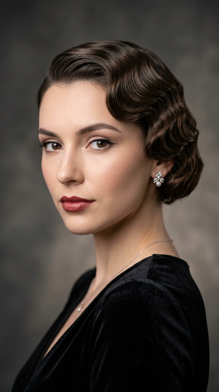 Vintage Finger Waves