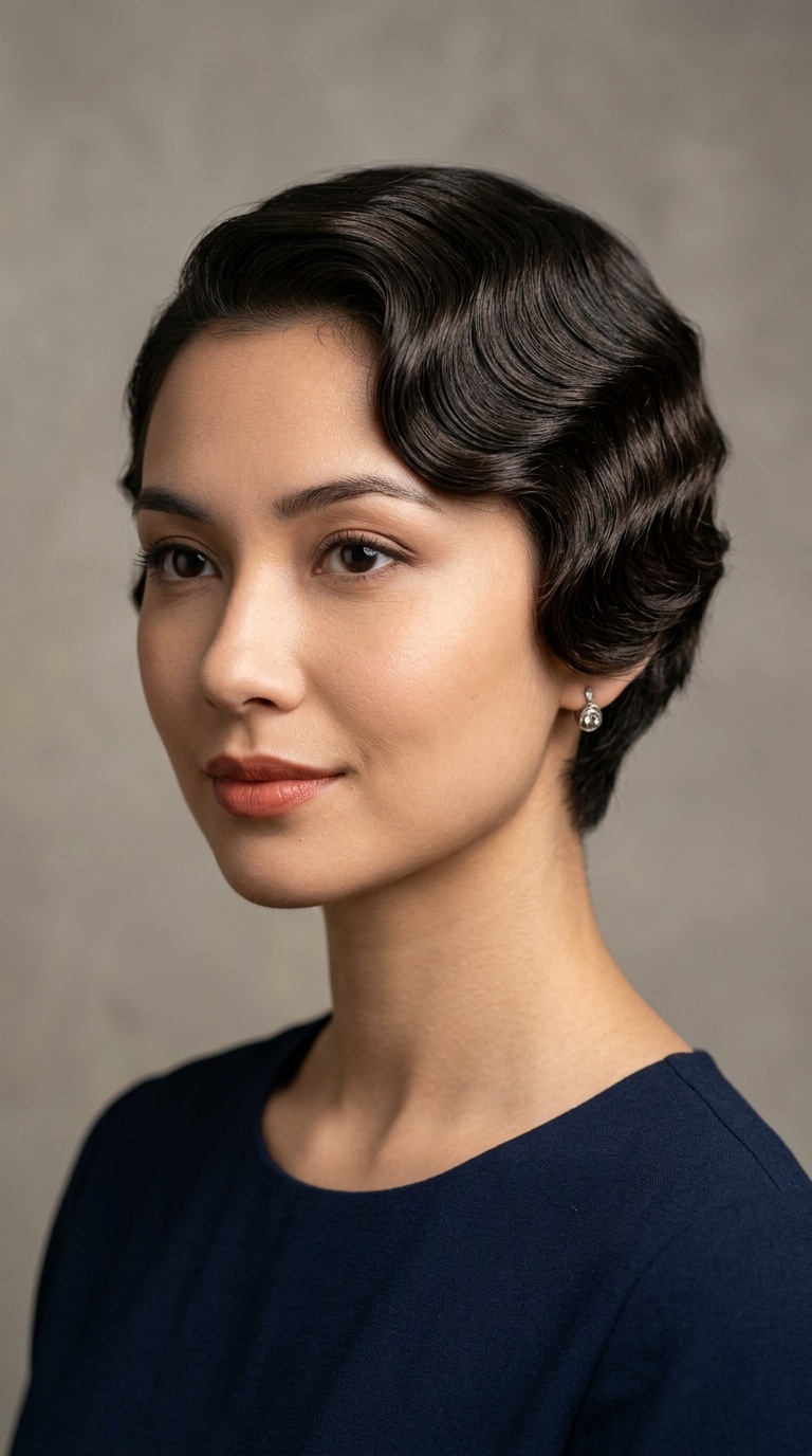 Vintage Finger Waves