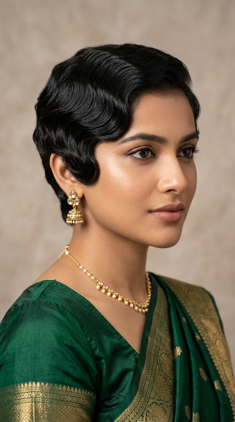 Vintage Finger Waves
