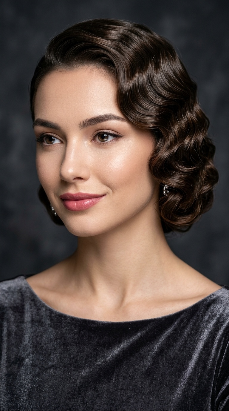 Vintage Finger Waves