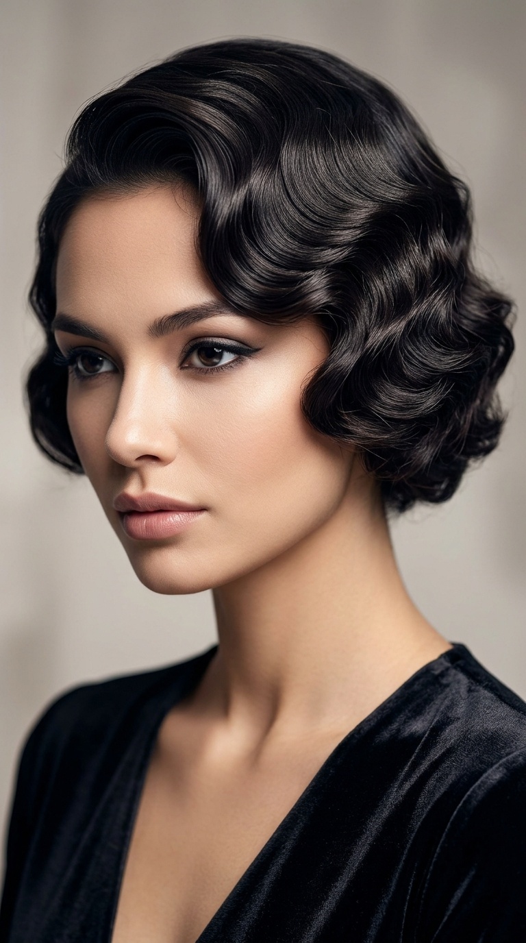 Vintage Finger Waves