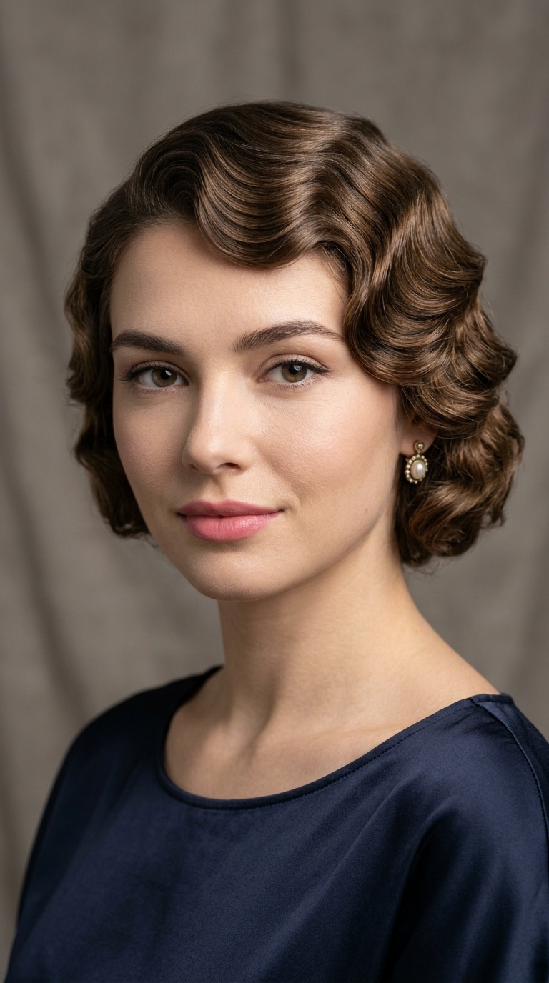 Vintage Finger Waves