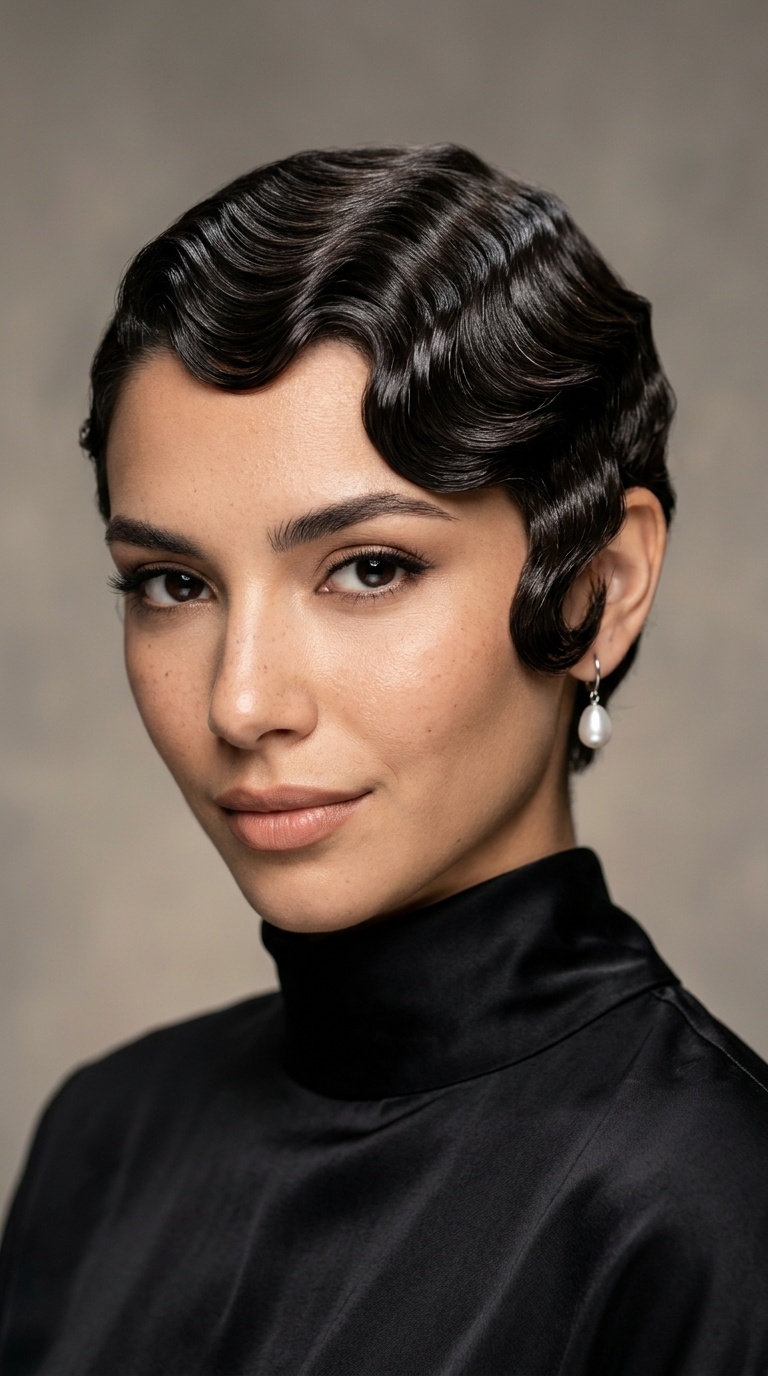 Vintage Finger Waves