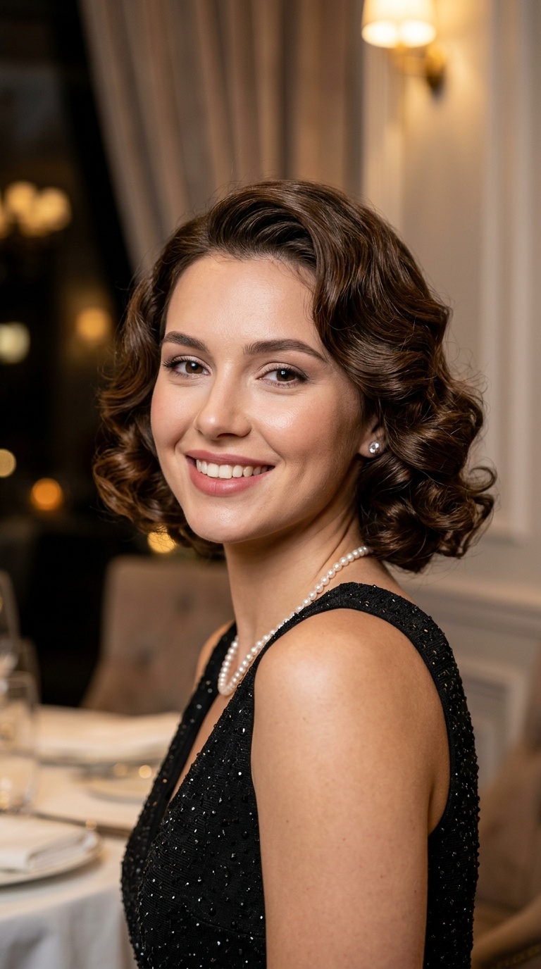 Vintage Glamour Curls