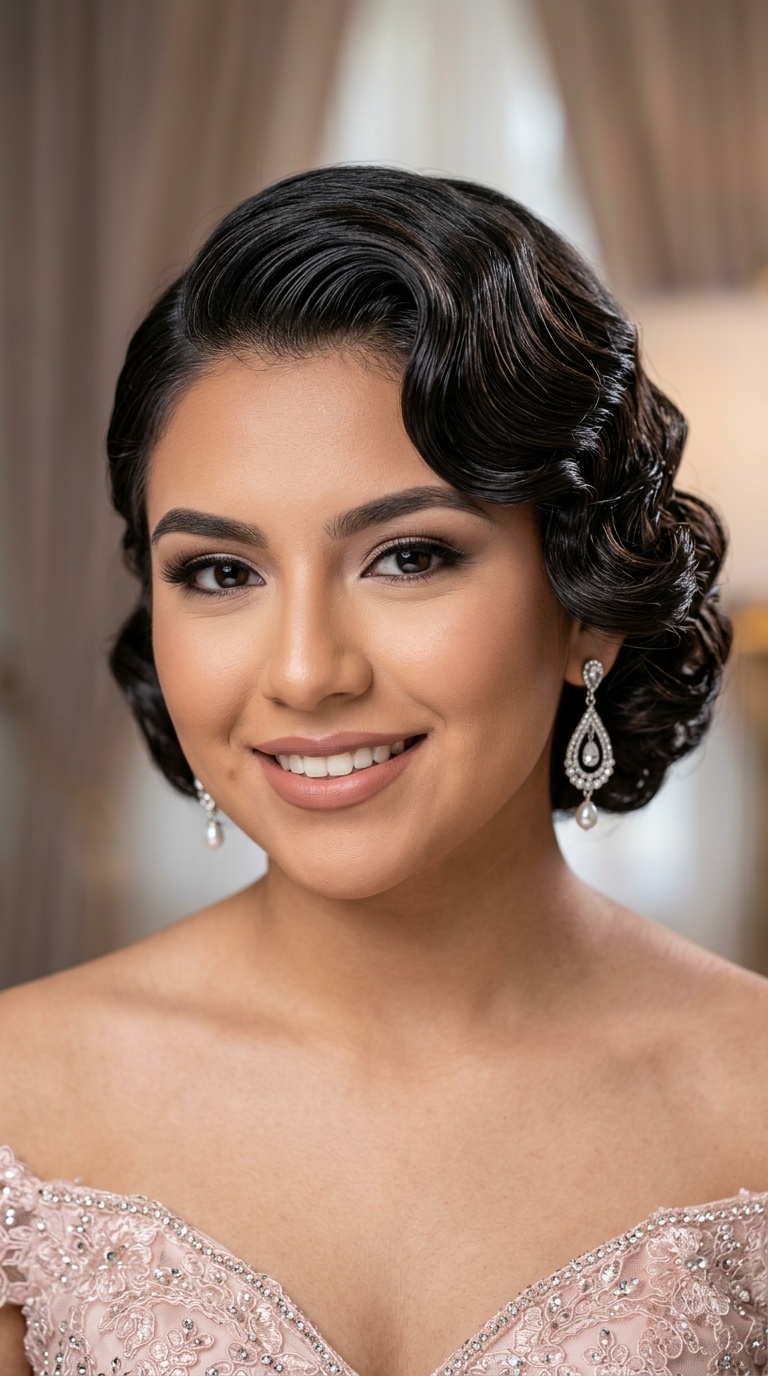 Vintage Hollywood Finger Waves