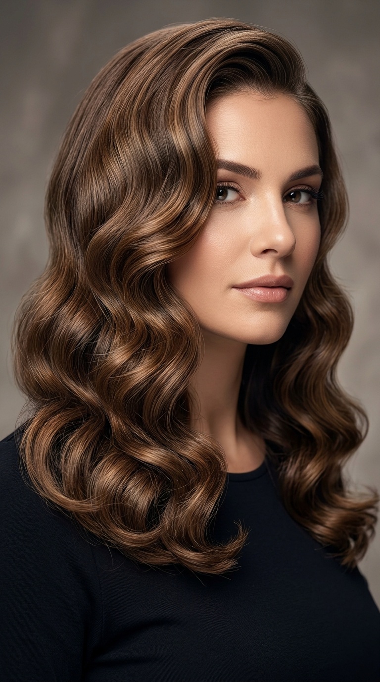 Vintage Hollywood Waves