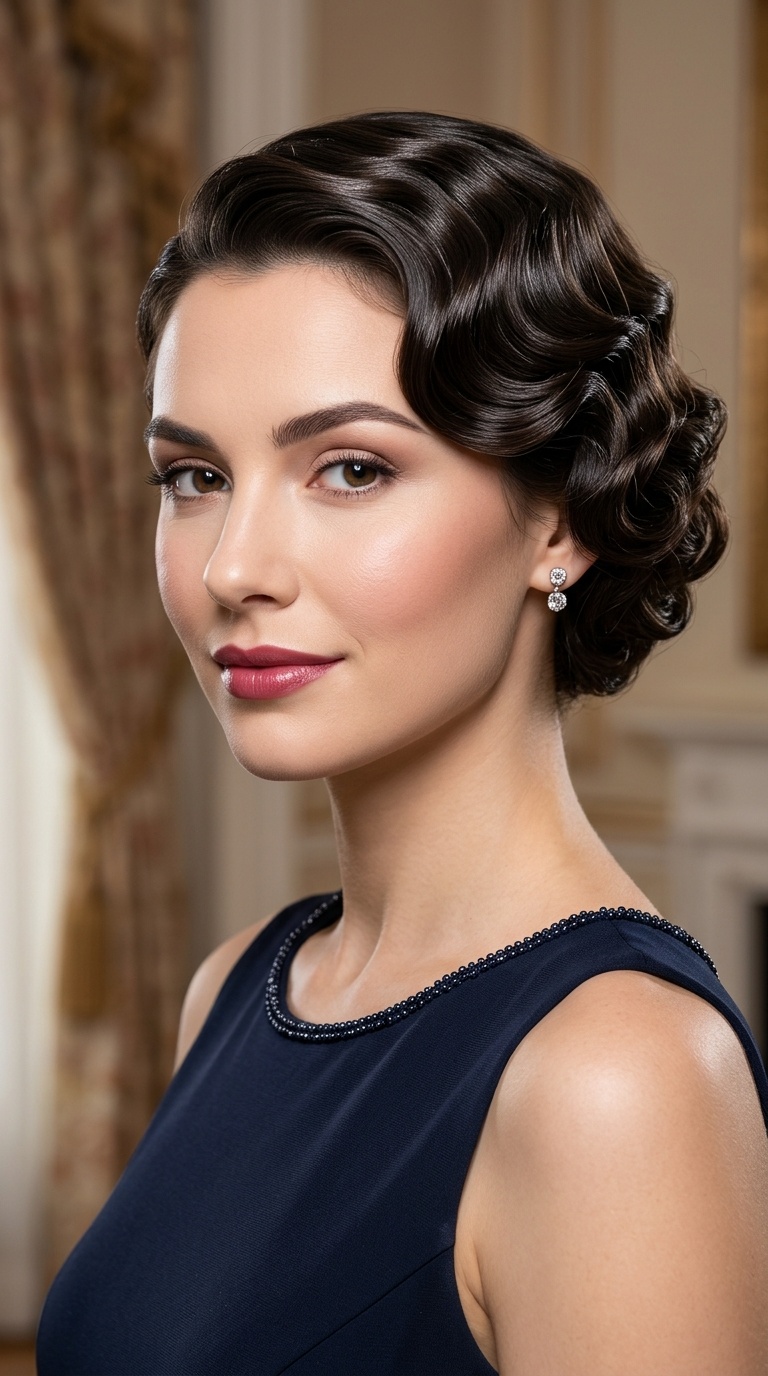 Vintage-Inspired Finger Waves