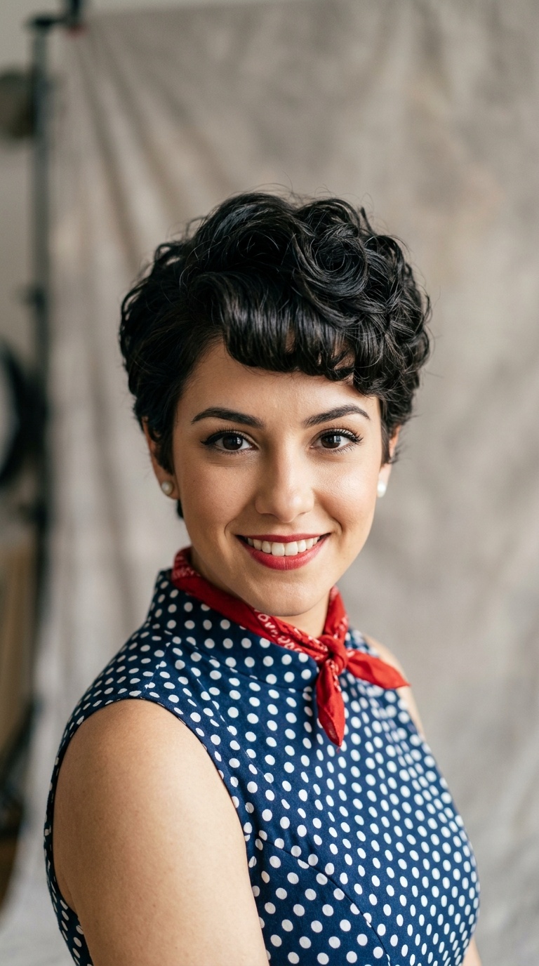 Vintage-Inspired Pin-Up Pixie
