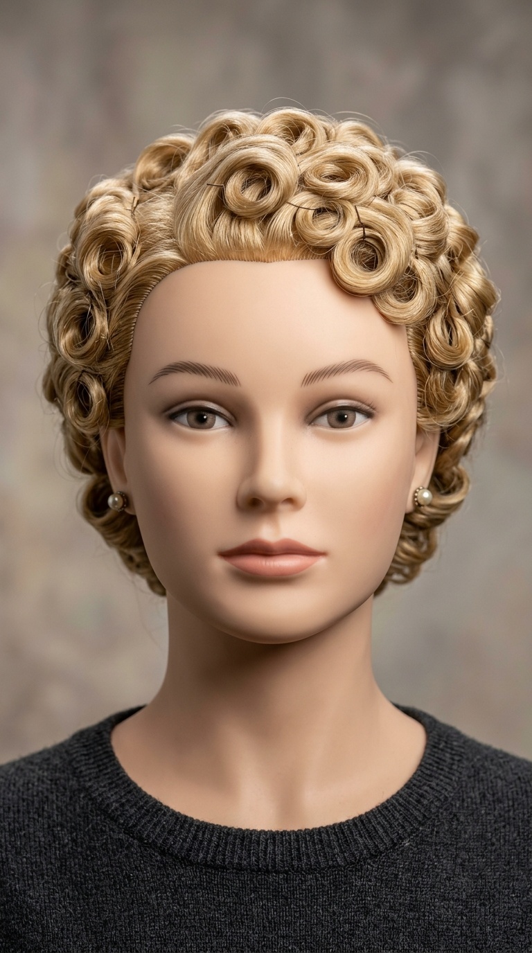 Vintage Pin Curls