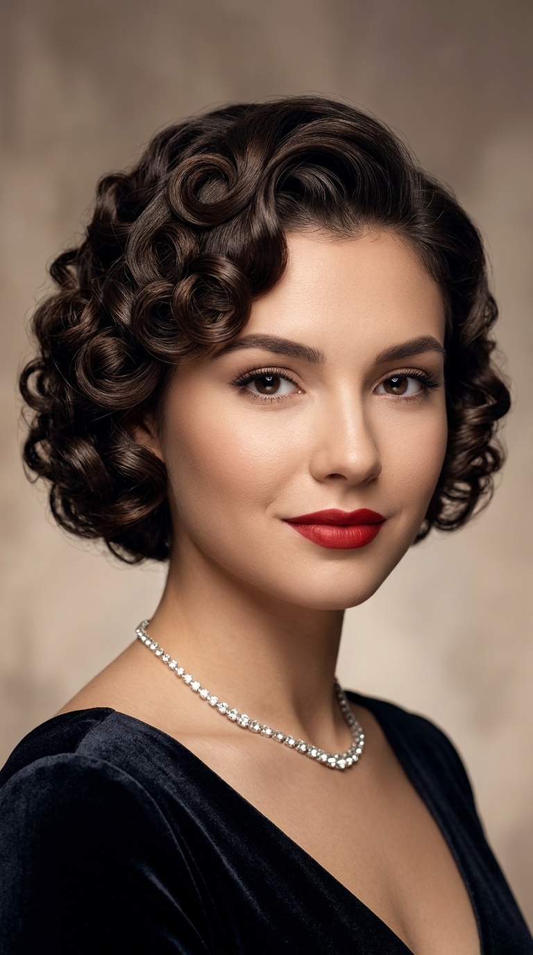 Vintage Pin Curls