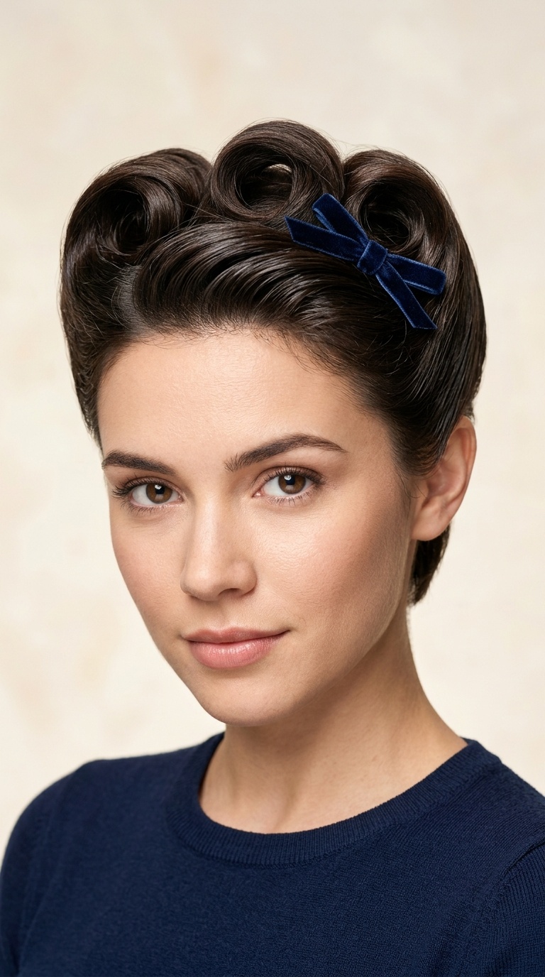 Vintage Victory Rolls